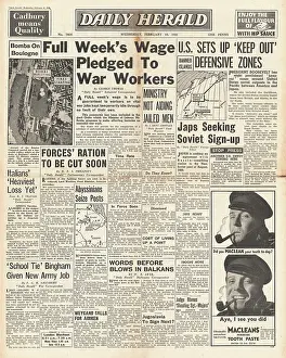 Bogdan: 1941 Daily Herald Wage guarantee to war workers