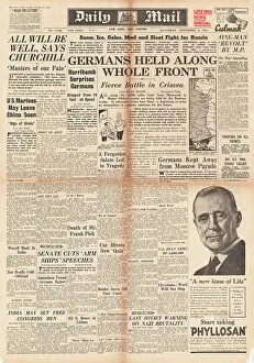U Boats: 1941 Daily Mail German Army held along Eastern Front