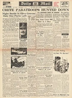 Kreta: 1941 Daily Mail German forces invade Crete