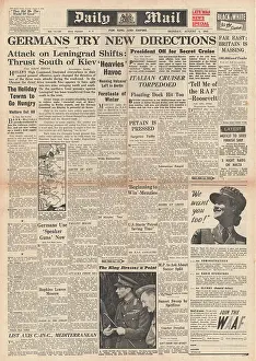 Indo China: 1941 Daily Mail Germans Advance on Eastern Front