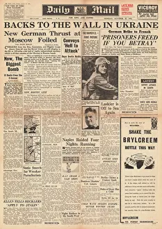 Upham: 1941 Daily Mail Heavy Fighting in Ukraine