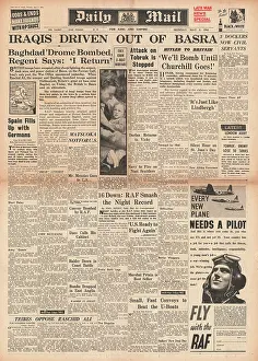 Epirus: 1941 Daily Mail Iraqis driven out of Basra