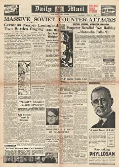 Konoye: 1941 Daily Mail Massive Russian Counter Attacks