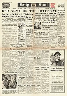 Indo China: 1941 Daily Mail Russian Army on the offensive