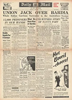 Embargo: 1941 Daily Mail Surrender of Bardia to Allied Forces