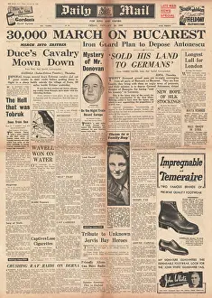 Jervis: 1941 Daily Mail Unrest in Romania