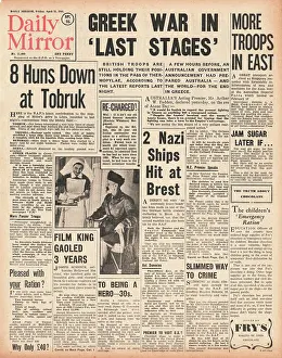 Korizis: 1941 Daily Mirror Battle for Greece