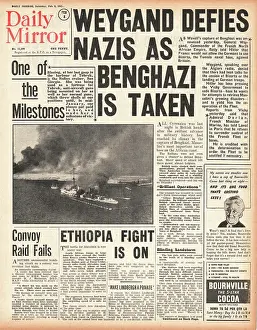Wendell: 1941 Daily Mirror British Forces capture Benghazi