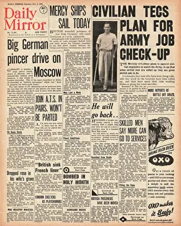 Yelna: 1941 Daily Mirror Delay in Mercy Ships Exchange