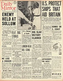 Cvetkovic: 1941 Daily Mirror German forces held at Sollum