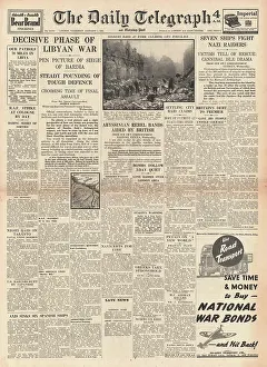 Spotting: 1941 Daily Telegraph Decisive phase of Libyan War