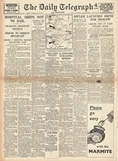 Yelna: 1941 Daily Telegraph Delay in Mercy Ships Exchange