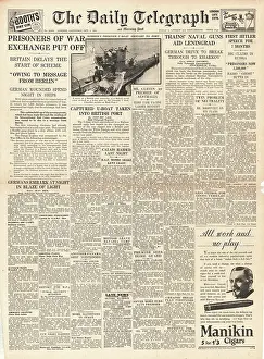 Fadden: 1941 Daily Telegraph Prisoners of War exchange delayed