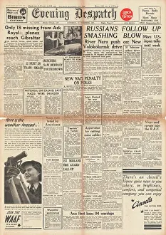 Guggenberger: 1941 Evening Dispatch Sinking of HMS Ark Royal