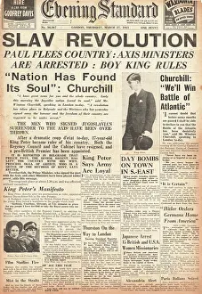 Gariboldi: 1941 Evening Standard Revolution in Yugoslavia