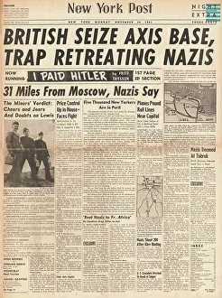Kurusu: 1941 New York Post Battle for Libya
