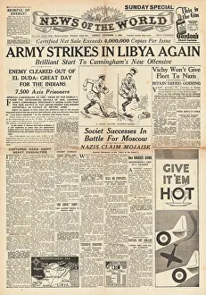 Mariupol: 1941 News of the World Imperial Forces attack in Libya