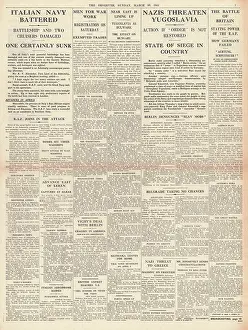 Zara: 1941 The Observer Battle of Cape Matapan