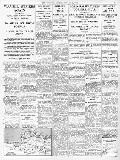 Jervis: 1941 The Observer British 100 miles beyond Tobruk