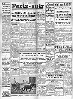 Rsha: 1941 Paris-Soir Battles in the Ukraine
