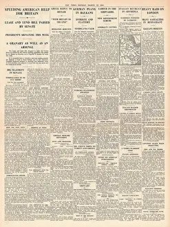 Bogdan: 1941 The Times US Aid Bill passed by Senate