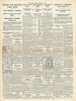 Yelna: 1941 The Times Delay in Mercy Ships Exchange