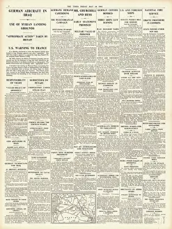 Eaglesham: 1941 The Times General War News