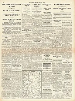 Beresina: 1941 The Times German Army Advance Held