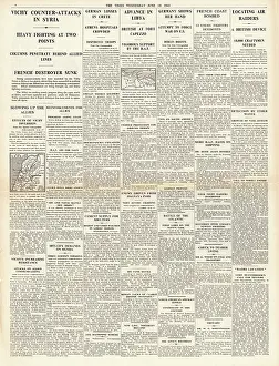 Weygand: 1941 The Times Radiolocation to detect German Bombers