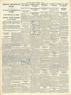 Maru: 1941 The Times Stalin confident of Victory