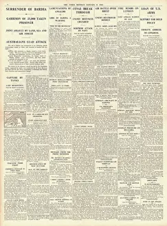 Embargo: 1941 The Times Surrender of Bardia to Allied Forces