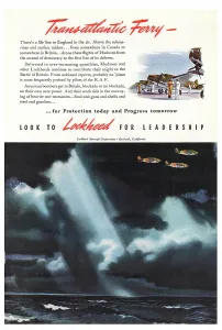 John Frost Newspapers: 1941 UK Magazine Lockheed Aircraft Ad