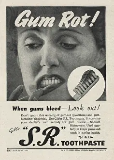 Unilever: 1941 UK Magazine SR Toothpaste Advert