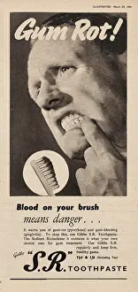Bronco: 1941 UK Magazine SR Toothpaste Advert