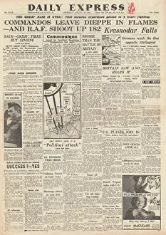 Rutter: 1942 Daily Express British Commando Raid on Dieppe