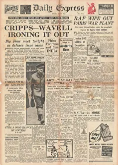 Convoys: 1942 Daily Express Diplomatic Talks in India