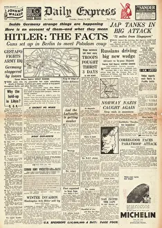 Bader: 1942 Daily Express Unrest in Berlin