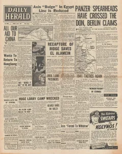 Ritchie: 1942 Daily Herald Battle for Egypt