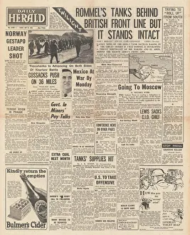 Chungking: 1942 Daily Herald Battle for Libya