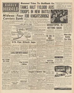 Essen: 1942 Daily Herald Battle for Libya