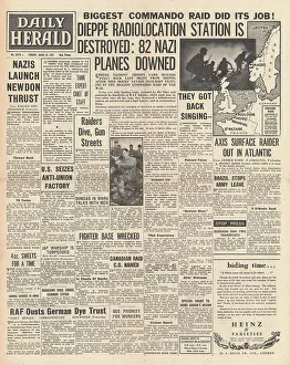 Rutter: 1942 Daily Herald British Commando Raid on Dieppe