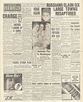 Yelets: 1942 Daily Herald Russian Forces advance on Eastern Front