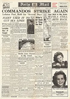 Yelets: 1942 Daily Mail British Commandos raid the Lofoten Islands