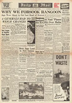 Yelets: 1942 Daily Mail Japanese Forces capture Rangoon