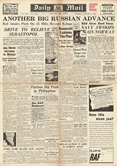 Mcleod: 1942 Daily Mail Russian advance on Eastern Front