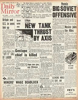 Chungking: 1942 Daily Mirror Battle for Libya and Kharkov
