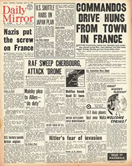Woolton: 1942 Daily Mirror British Commandos raid on Boulogne