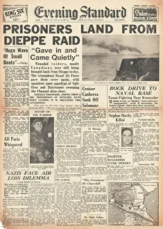 Rutter: 1942 Evening Standard British Commando Raid on Dieppe