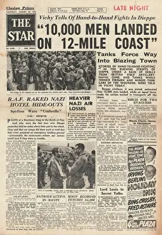 Rutter: 1942 The Star (London) British Commando Raid on Dieppe