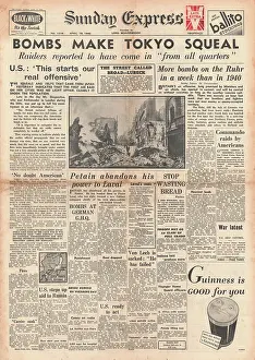 Leahy: 1942 Sunday Express Bombing raid on Tokyo